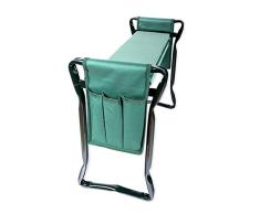 Schramm® Taburete de jardín Bolsa de Trabajo de Doble Cara Asiento Plegable Banco de Rodilla Banco de jardín Banco de Cosecha Protección de Rodilla
