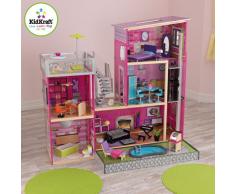 casa de muñecas kidkraft de 3 niveles con accesorios
