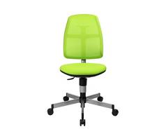Topstar Kinder-und Jugenddrehstuhl Pep/Netzbezug grün Silla giratoria Infantil, Tela, Verde, 50.0 x 44.0 x 105.0 cm