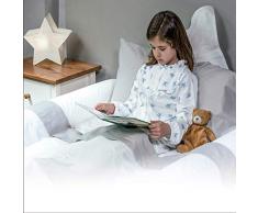 BANBALOO- Barrera de Seguridad cama niño - Anticaídas infantil/Barandilla de Espuma Antideslizante de Viaje Transportable, para camas de matrimonio, abatibles, 150 cm,180 cm, Nido, tipi y Montessori