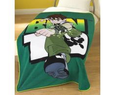 Manta Ben 10 125x150 Cm Ninos Ropa Sabana Bebe Plaid Colcha Cama Decor Infantil