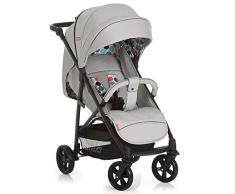 Fisher-Price Toronto 4 - Silla de Paseo / Cochecito con asiento reclinable, manillar regulable en altura y capota - Gris