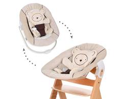 Hauck Alpha 2 en 1 Hamaca Trona, Compatible con Tronas Hauck Alpha Plus y Beta Plus, Hamaca para bebés desde el nacimiento hasta 9 kg, con Reductor de Asiento, Función de Balanceo