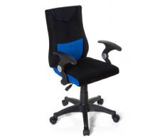 hjh OFFICE KIDDY PRO AL - Silla giratoria para niños, color azul