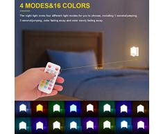 Nexmon Luz Nocturna Infantil, Luz de Noche para Niños con Luz de Sensor, Modo de Memoria, Control Remoto