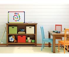 Maul Multicolor infantil pizarra magnética, Whiteboard, portátil Pizarra 35 x 25 cm