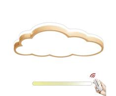 A&ZMYOU Plafón Infantil LED Luz de Techo de Nubes de LED, luz de Techo de vivero, Techo Radiante de 360 °, lámpara de la habitación de los niños niña de Dibujos Animados lámpara de Techo de la Nube