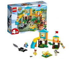 LEGO 4+ Aventura en el Parque de Juegos de Buzz y Bo Peep, Juguete de Construcción de Toy Story 4, Incluye Tobogán y Minifigura de Buzz Lightyear (10768)