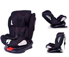 Star Ibaby - Silla de coche grupo 0+/1/2/3 Isofix rotación 360º - Edición Especial Navy