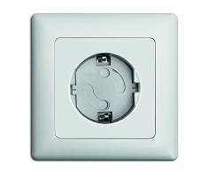 Reer 3246.020 - Tapones de seguridad para enchufes (20 unidades), color blanco