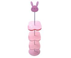 Befitery - Repisa vertical para zapatos, zapatero, estantería para niños, Kaninchen