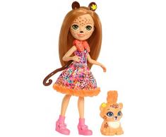 Enchantimals Muñeca con mascota Cheris Cheetah (Mattel FJJ20)