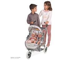 Carro de Muñecas Plegable Gemelar Reborn Decuevas 90331