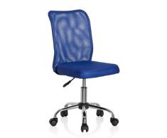 hjh OFFICE 685969 KIDDY NET Silla para niños giratoria, tejido en malla azul