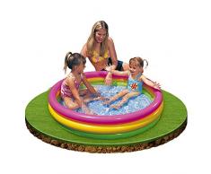Intex 57412NP - Piscina hinchable 3 aros Sunset 114 x 25 cm