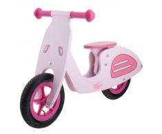 M-Wave Vespa Bicicleta infantil de madera, Unisex adulto, rosa, 12 pulgadas