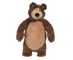 Simba Masha - Oso de Peluche, 40 cm, Multicolor, 4052351026747
