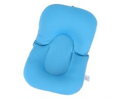 Fdit Alfombra Antideslizante de Baño para Bebé Suministros de Baño de Bebé Alfombrilla Antideslizante Bañera para Duchar Cómoda y Segura(Azul)