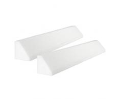 PEKITAS Lote 2 Unidades Barrera Protector de Espuma Para Cama Para Bebés Niños Fabricado En España Longitud 90 cm