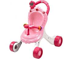 Fisher-Price Andador Cochecito de Muñecas, correpasillos bebé +9 meses (Mattel CGN65)