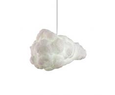 Uonlytech Forma de Nube Creativa lámpara de Techo led luz de Techo Decorativa Tela de Moda para Restaurante en casa Bar cafetería