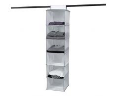 Compactor Estantería Colgante Flexible para Calzado Y Ropa, Non Woven 75G | Cedar, Blanco, 30 x 30 x 128 cm