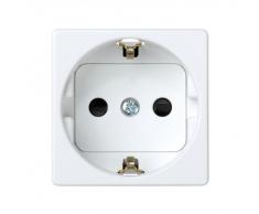 Simon 27432-65 - Base Enchufe Schuko Con Seguridad Embornamiento Rapido