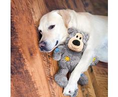 KONG - Wild Knots Bear - Juguete con Cuerdas antirrotura - Raza pequeña/Mediana