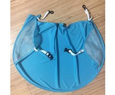 SODIAL cochecito de bebe parasol Carriage Sun Shade Toldo cubierta para Cochecitos Cochecitos Accesorios Coche Azul