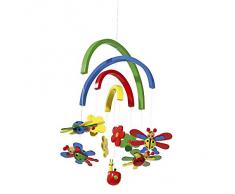 Small Foot Design 7299 - Móvil para Cuna, diseño de Mariquitas