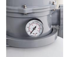 Bestway 58404 - Depuradora de arena (5.678 l/h) - Provista de mangueras compatibles y válvula de seis posiciones - Para piscinas de 1.100 a 42.300 litros