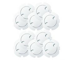 LogiLink EC3002 10pieza(s) Tapa de Seguridad para Enchufe - Tapas de Seguridad para enchufes (10 Pieza(s))
