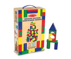 Melissa & Doug - 100 bloques de madera