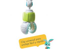 Tiny Love Sunny Stroll Arco de juegos educativo con sonajero y actividades, a partir de 0 meses, Clips de acople universales, Meadow Days