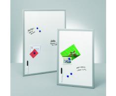 Zeller 11538 - Pizarra magnética, 40 x 60 cm, color gris