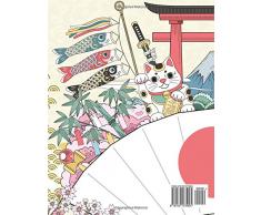 Japón libro para colorear para adultos 1: Volume 1