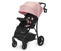 Kinderkraft Silla de Paseo Ultraligera CRUISER, Ruedas de Goma, Suspensión, Rosa