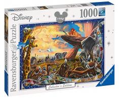 Ravensburger-19747 7 Puzzle, Disney Classic, El Rey Ón, Multicolor, 1000 Piezas (19747)