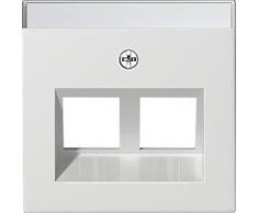 GIRA 2640 27 - tapas de seguridad para enchufes (RJ-45, Color blanco)