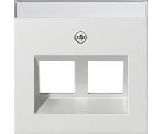 GIRA 2640 03 - tapas de seguridad para enchufes (RJ-45, Color blanco)