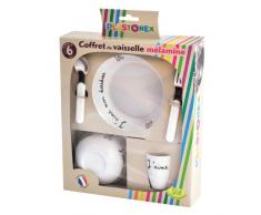 Plastorex 70 0935 21 - Conjunto de vajilla para niños de melamina