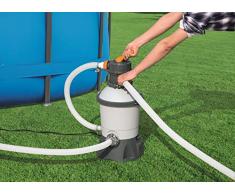 Bestway 58515 Accesorio para Piscina Depuradora de Arena - Accesorios para Piscinas (Depuradora de Arena, Negro, Naranja, Blanco, 2000 L, 1100 L, 16000 L, Válvula de 6 vías)