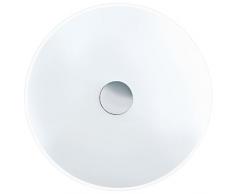 Eglo NUBE Apto para uso en interior E27 60W Cromo, Transparente, Blanco iluminación de pared - Lámpara (Cepillado, 2 bombilla(s), 60 W, E27, IP20, Cromo, Transparente, Blanco)