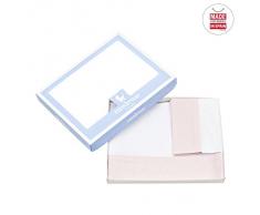 Cambrass Star - Sabana para minicuna, 3 piezas, color rosa