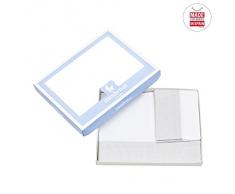 Cambrass Star - Sabana para minicuna, 3 piezas, color gris