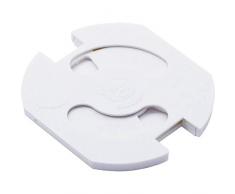 Bachmann 924.009 Blanco 5pieza(s) Tapa de Seguridad para Enchufe - Tapas de Seguridad para enchufes (Blanco, Ampolla, 5 Pieza(s))