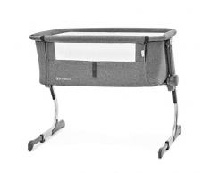Kinderkraft Cuna Colecho UNO, Plegable, con Accesorios, Co-Sleeping, Gris