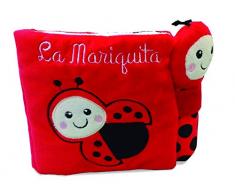 Libro con sonajero: La mariquita
