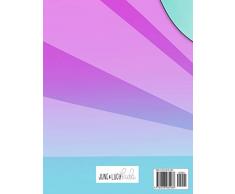 Unicornios: Libro de colorear para niños: 4-9 años: Un bonito cuaderno de actividades para niños y niñas