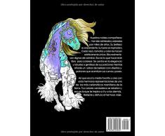 El Maravilloso Mundo De Los Caballos: Un libro de colorear para adultos